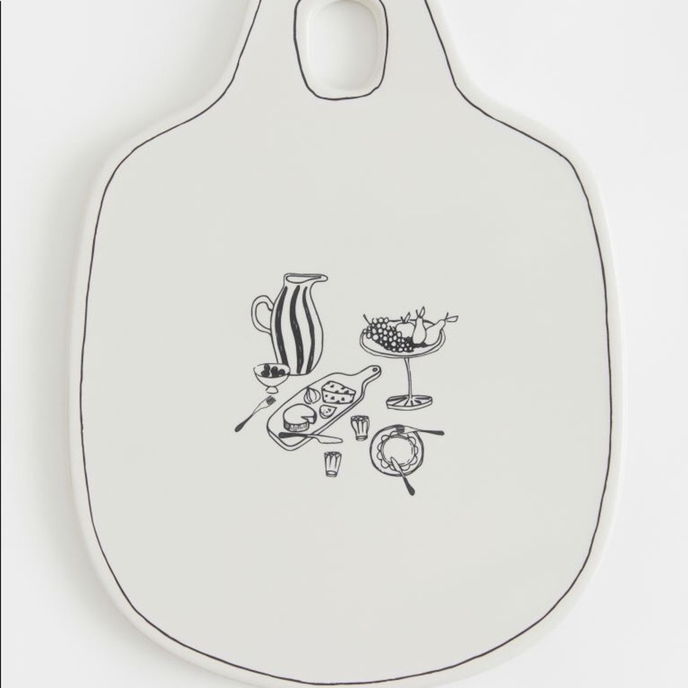 H&M Stoneware Cheese Board
